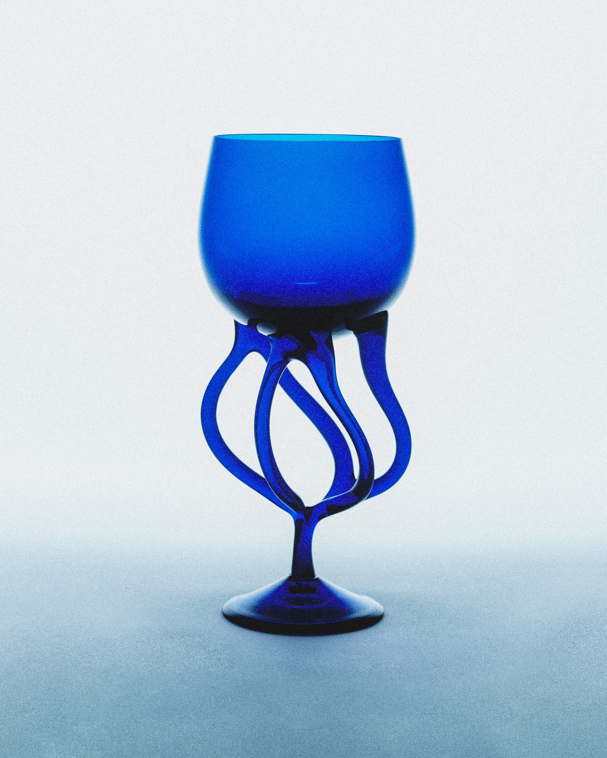 Cobalt Blue Glass - view 3